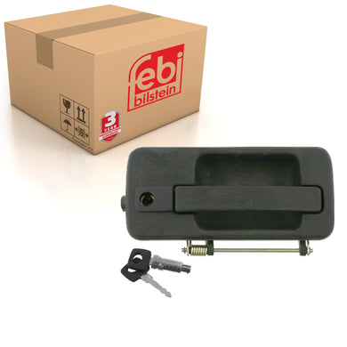 Right Door Handle Inc Barrel Lock & Key Fits Mercedes Benz Actros Ate Febi 24973