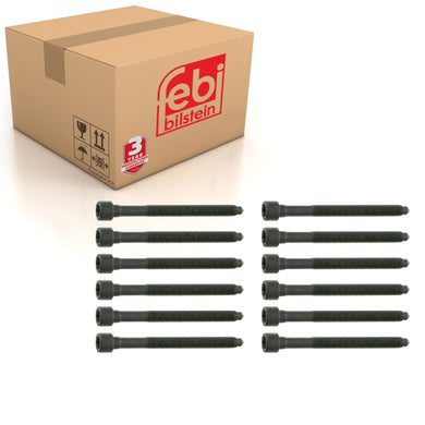 Cylinder Head Bolt Set Fits Volkswagen New Beetle Cabrio 1Y Febi 26433