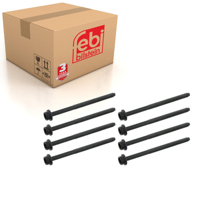 Cylinder Head Bolt Set Fits Volkswagen Ameo 63 Crosspolo Polo 5 60 6R Febi 26434