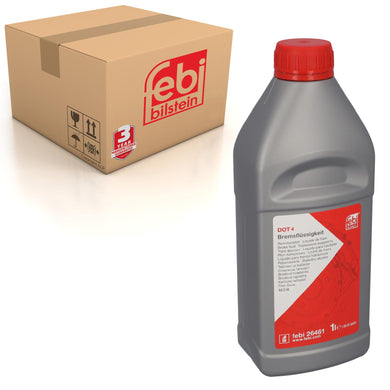Brake Fluid DOT4 DOT 4 1Ltr Fits Ford Audi BMW VW Peugeot Toyota Febi 26461
