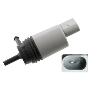 Windscreen & Headlight Washer Pump Fits BMW 114 d 114 i Febi 26495