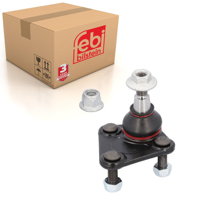 Front Lower Ball Joint Inc Lock Nuts Fits Volkswagen Golf 4motion New Febi 26700