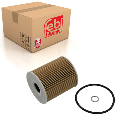 Oil Filter Inc Seal Rings Fits Land Rover Range Vauxhall Omega B BMW Febi 26701