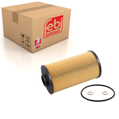 Oil Filter Inc Seal Rings Fits BMW 530 i Touring 535 i 540 i Touring Febi 26702