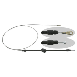 Front Brake Cable Fits Dodge Mercedes Benz Sprinter Model 906 Volkswa Febi 26731