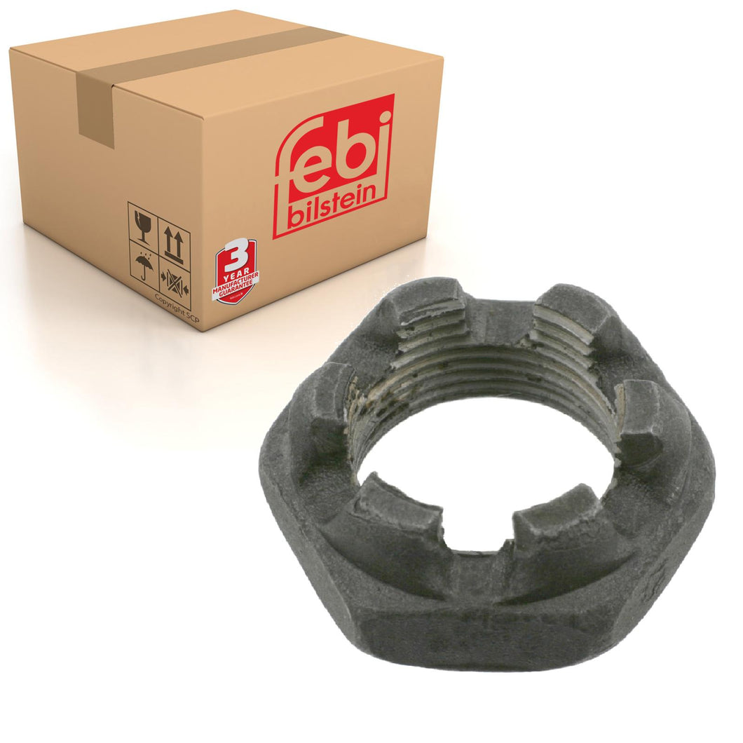 Tie Rod End Castle Nut Fits Mercedes Benz L-Typ LP-Typ MK-SK NG T2 EV Febi 26827