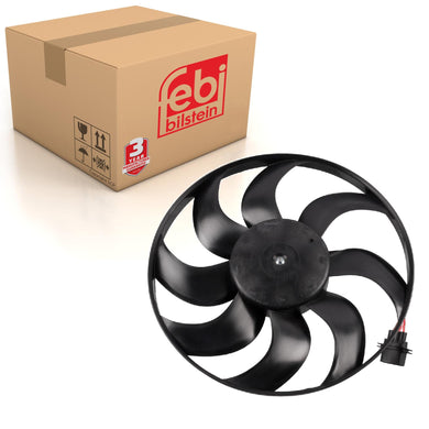 Radiator Fan Fits Volkswagen Crosspolo Fox Polo 5 60 61 Spacefox Sura Febi 26860