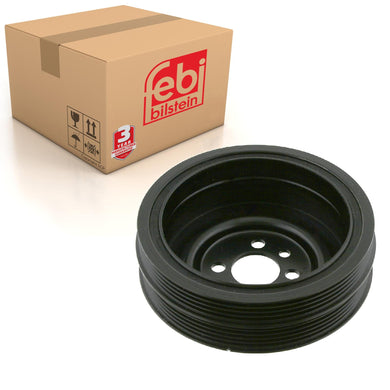 Front Decoupled Crankshaft Pulley Fits Volkswagen Passat 4motion Skod Febi 26876