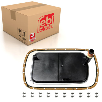 Transmission Oil Filter Set Inc Seal & Bolts Fits BMW 3 Series E46 5 Febi 27065