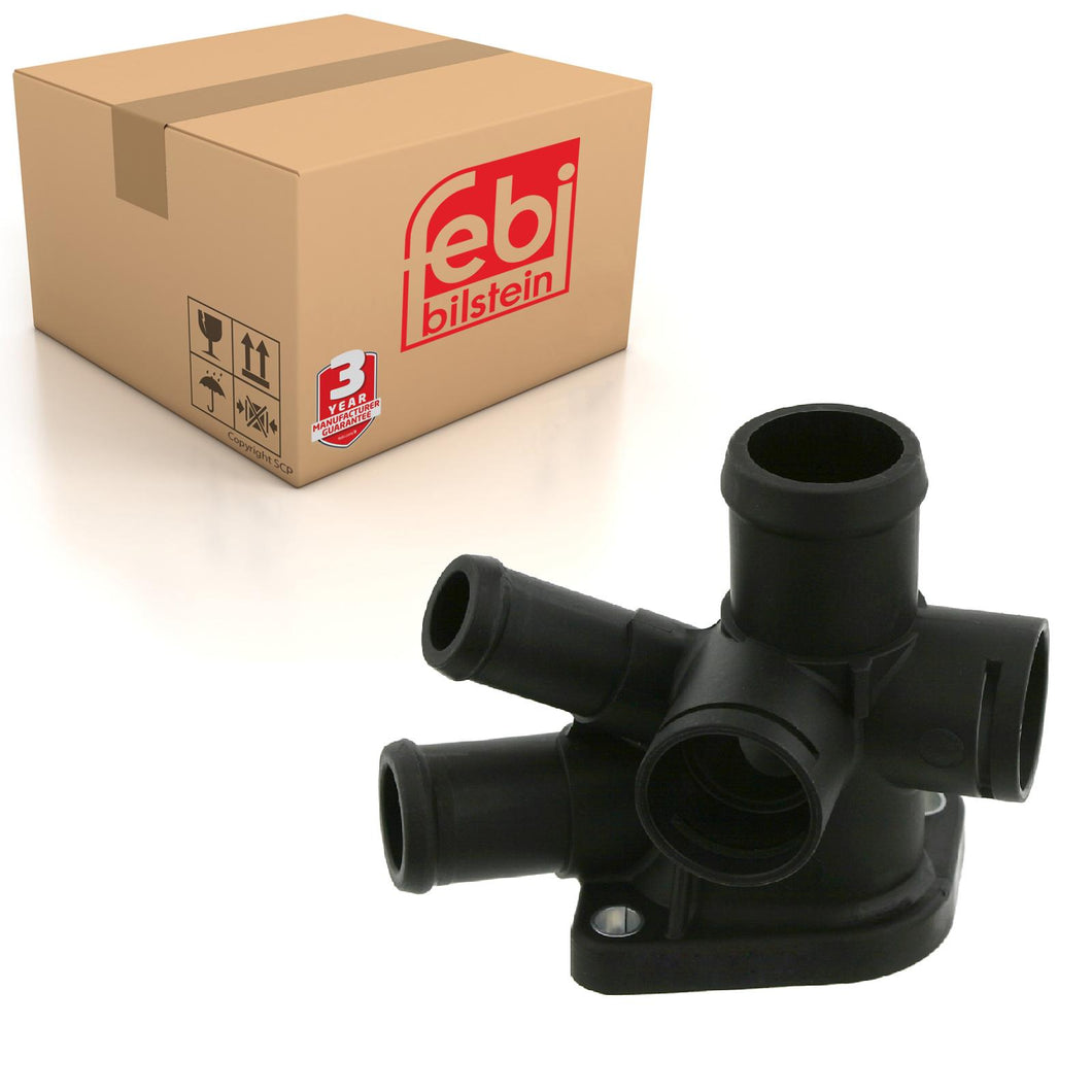 Cylinder Head Coolant Flange Fits Volkswagen Golf Cabrio Variant Pass Febi 27151