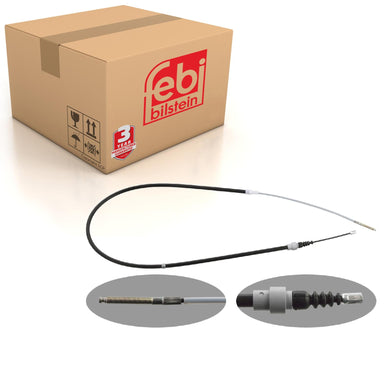 Rear Brake Cable Fits Volkswagen Polo Seat Cordoba Ibiza 6K Febi 27154