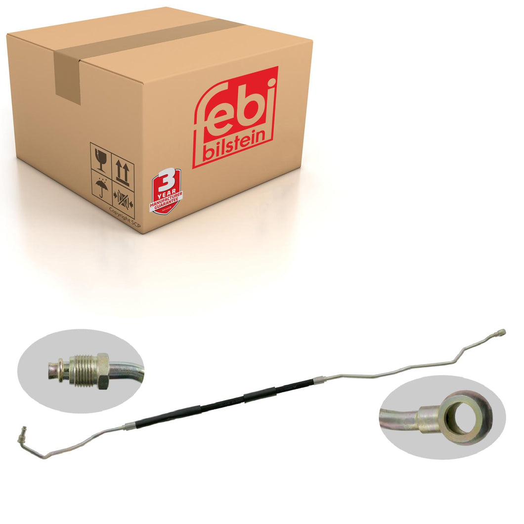 Power Steering Hose Fits Volkswagen Caddy Golf Cabrio Van Variant syn Febi 27180