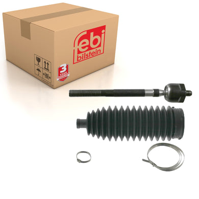 Front Inner Tie Rod Inc Steering Boot Set Fits Renault Laguna II Febi 27203