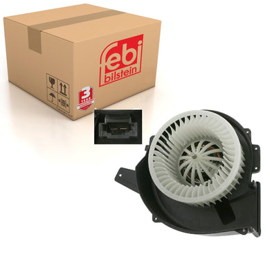 Blower Motor Fits VW Crossfox Crosspolo Fox Polo Skoda LHD Only Febi 27306