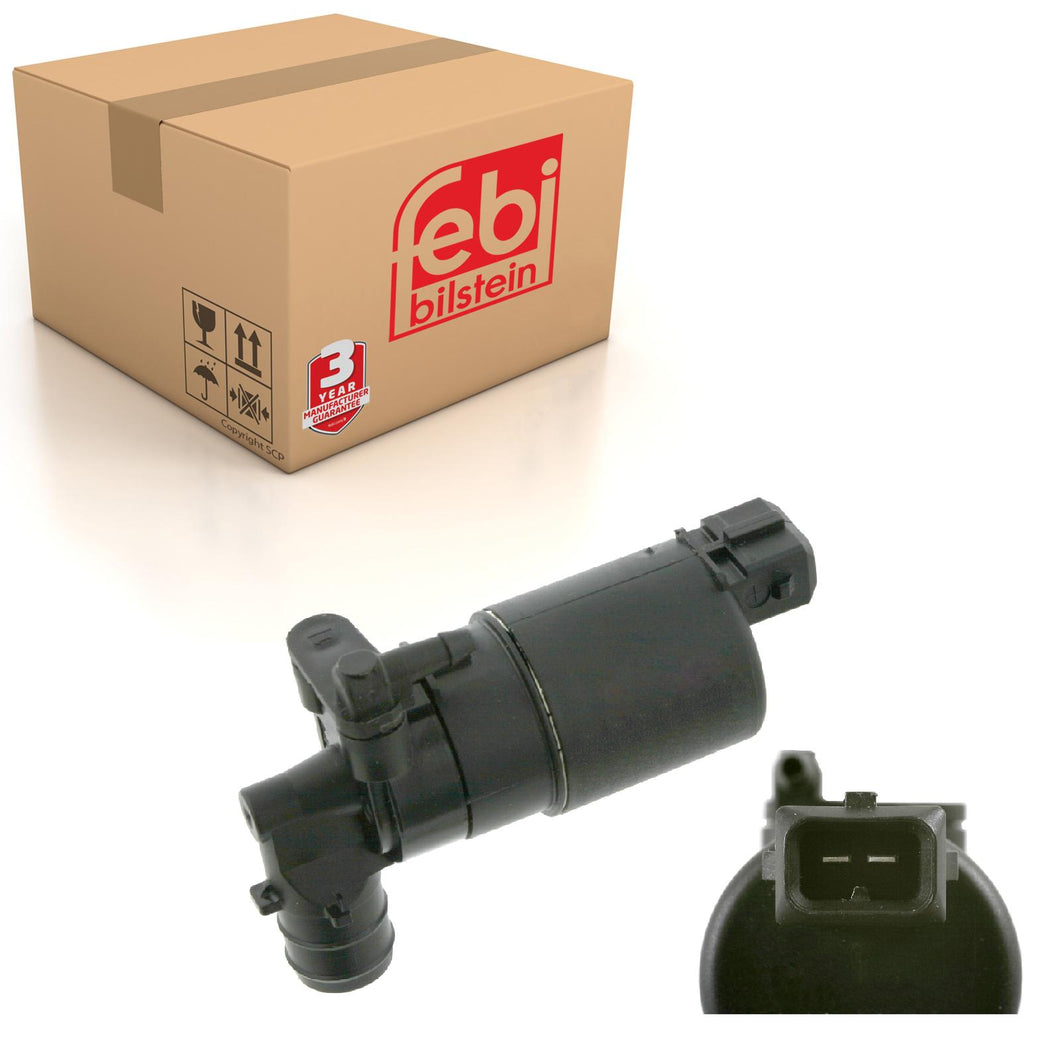 Windscreen Washer Pump Fits DAF LF 45 55 IVLF Renault Febi 27351