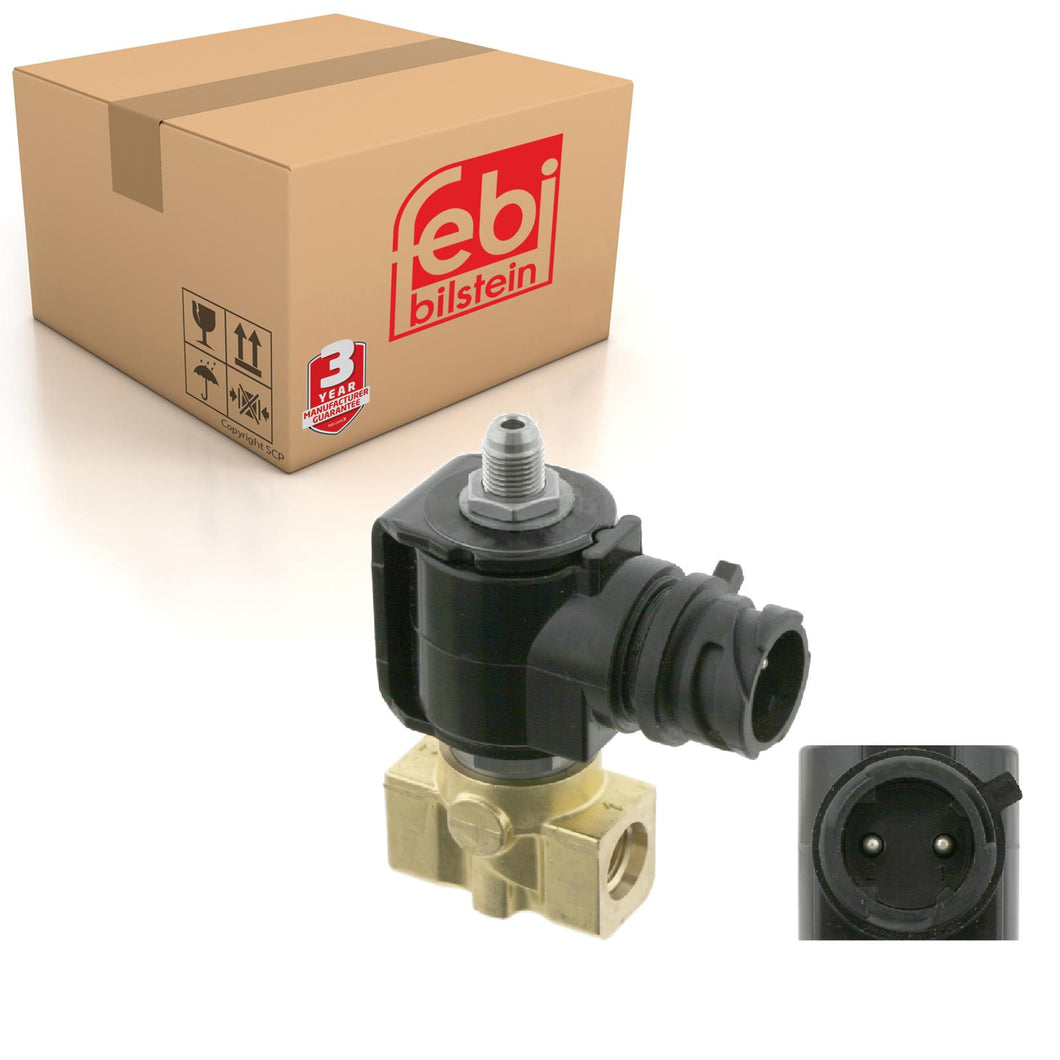 Compressed Air System Solenoid Valve Fits Renault KERAX MIDLUM PREMIU Febi 27356