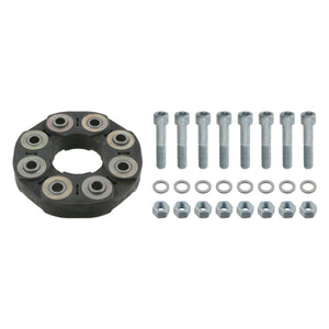 Propshaft Flexible Coupling Kit Fits Mercedes Benz C-Class Model 203 Febi 27583