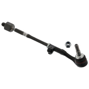 Front Right Tie Rod Inc Tie Rod End & Lock Nut Fits BMW 1 Series E81 Febi 27719
