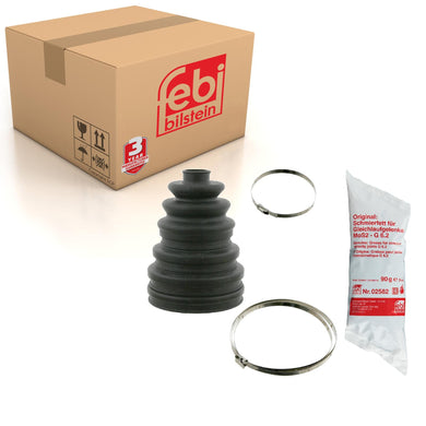 Universal Cv Boot Kit Inc Metal Clips Fits Volkswagen Amarok S1 4moti Febi 27730