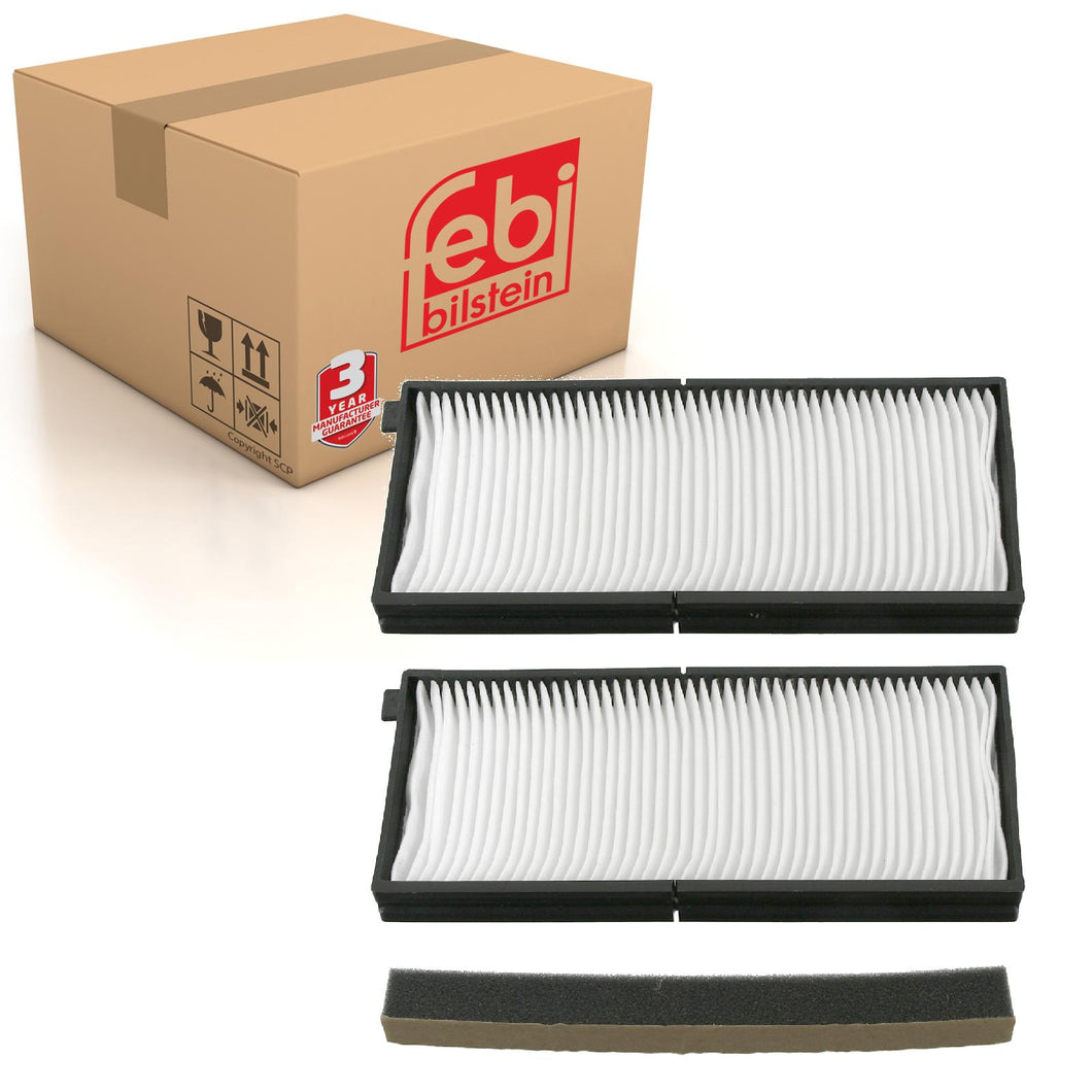 Cabin Filter Set Fits KIA Shuma OE 0K2N16152X Febi 27945