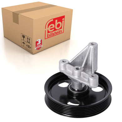 Auxiliary Belt Idler Pulley Inc Bracket Fits Nissan Aprio March Micra Febi 28287