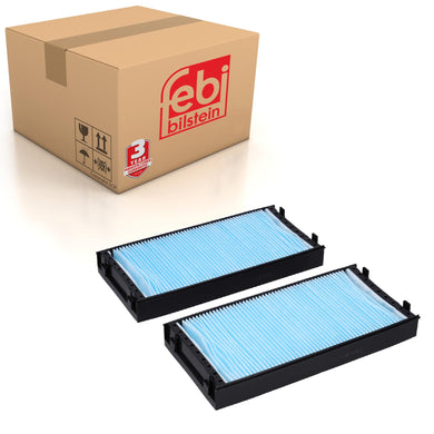 Cabin Filter Set Fits BMW 730 i 730 Li X5 25d xDrive X5 3.0 d xDrive Febi 28413
