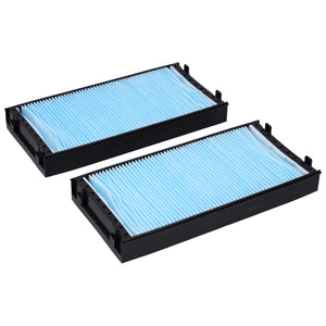 Cabin Filter Set Fits BMW 730 i 730 Li X5 25d xDrive X5 3.0 d xDrive Febi 28413