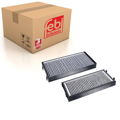 Cabin Filter Set Fits BMW 730 i 730 Li X5 25d xDrive X5 28i xDrive X5 Febi 28414