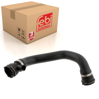 Right Upper Radiator Hose Inc Quick-Release Fastener Fits BMW 3 Serie Febi 28486