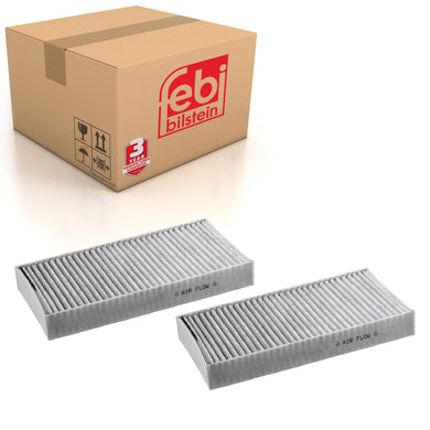Cabin Filter Set Fits Honda Civic 4WD CR-V 4WD Stream OE 80292S7A003 Febi 29189