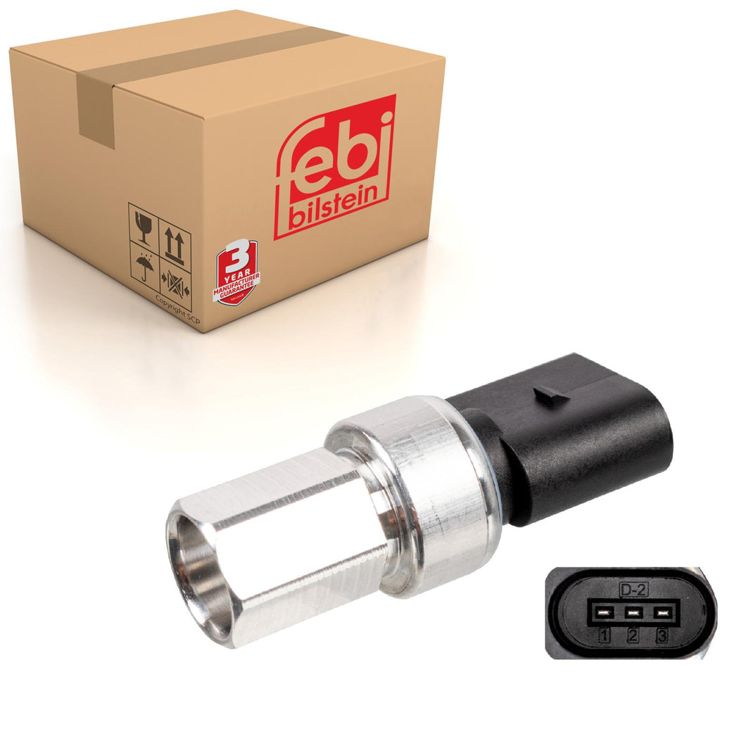 Air Conditioning Pressure Switch Fits Volkswagen Amarok S1 4motion Be Febi 29240