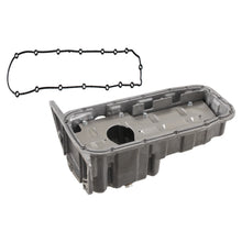 Load image into Gallery viewer, Sump Pan Inc Seal &amp; Drain Plug Fits Vauxhall Astra Vectra Zafira F G Febi 29472