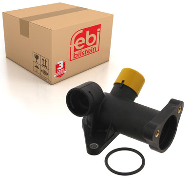 Cylinder Head Coolant Flange Inc Seal Fits Volkswagen Passat 4motion Febi 29880