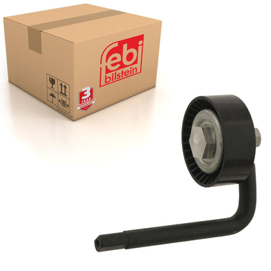 Auxiliary Belt Tensioner Pulley Inc Bracket Fits BMW 3 Series E46 5 E Febi 30116