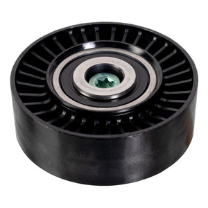 Auxiliary Belt Idler Pulley Inc Bolt Fits BMW 1 Series E82 E88 3 E90 Febi 30119