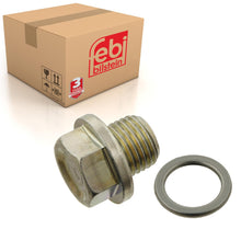 Load image into Gallery viewer, Oil Drain Plug Inc Sealing Ring Fits KIA Bongo Carens Carnival K2500 Febi 30269