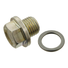 Load image into Gallery viewer, Oil Drain Plug Inc Sealing Ring Fits KIA Bongo Carens Carnival K2500 Febi 30269