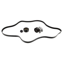 Load image into Gallery viewer, Auxiliary Belt Kit Inc Belt Tensioner &amp; Idler Pulleys Fits DAF 40761 Febi 30418