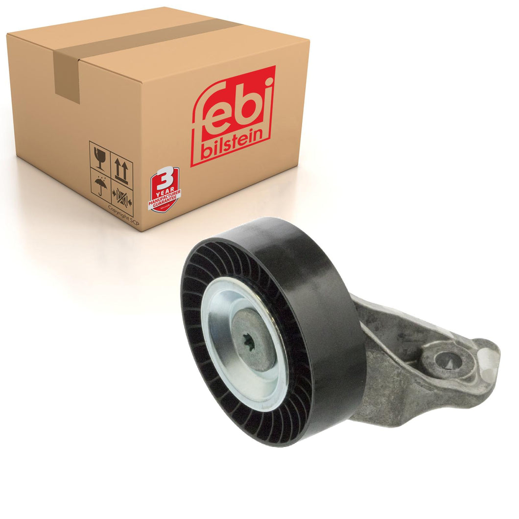 Lower Auxiliary Belt Idler Pulley Inc Bracket Fits Volkswagen Beetle Febi 30584