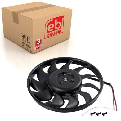 Right Radiator Fan Fits Audi A6 quattro 4F OE 4F0959455A Febi 30741