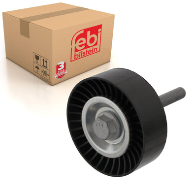 Auxiliary Belt Idler Pulley Inc Bolt Fits Volkswagen Crosspolo Eos Go Febi 30859