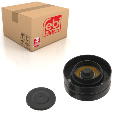 Auxiliary Belt Idler Pulley Inc Bolt Fits Volkswagen Phaeton 4motion Febi 30893