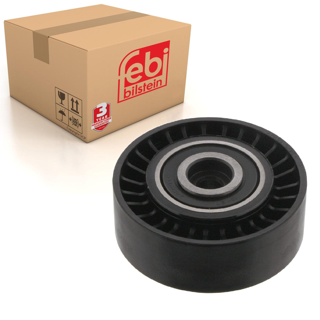 Auxiliary Belt Idler Pulley Fits Mercedes Benz A-Class Model 168 Vane Febi 31382