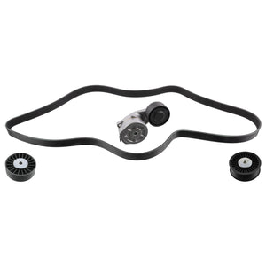 Auxiliary Belt Kit Inc Belt Tensioner Idler Pulley & Tensioner Pulley Febi 31624