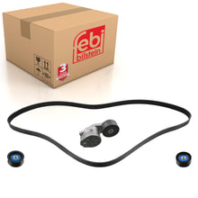 Load image into Gallery viewer, Auxiliary Belt Kit Inc Belt Tensioner Idler Pulley &amp; Tensioner Pulley Febi 31727