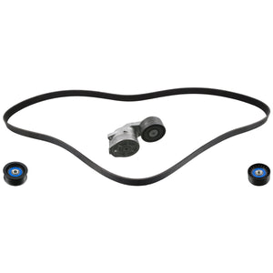 Auxiliary Belt Kit Inc Belt Tensioner Idler Pulley & Tensioner Pulley Febi 31727