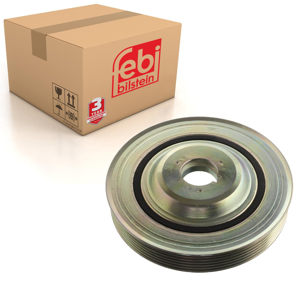 Decoupled Crankshaft Pulley Fits Lancia Phedra FIAT Scudo Ulysse Volv Febi 32000