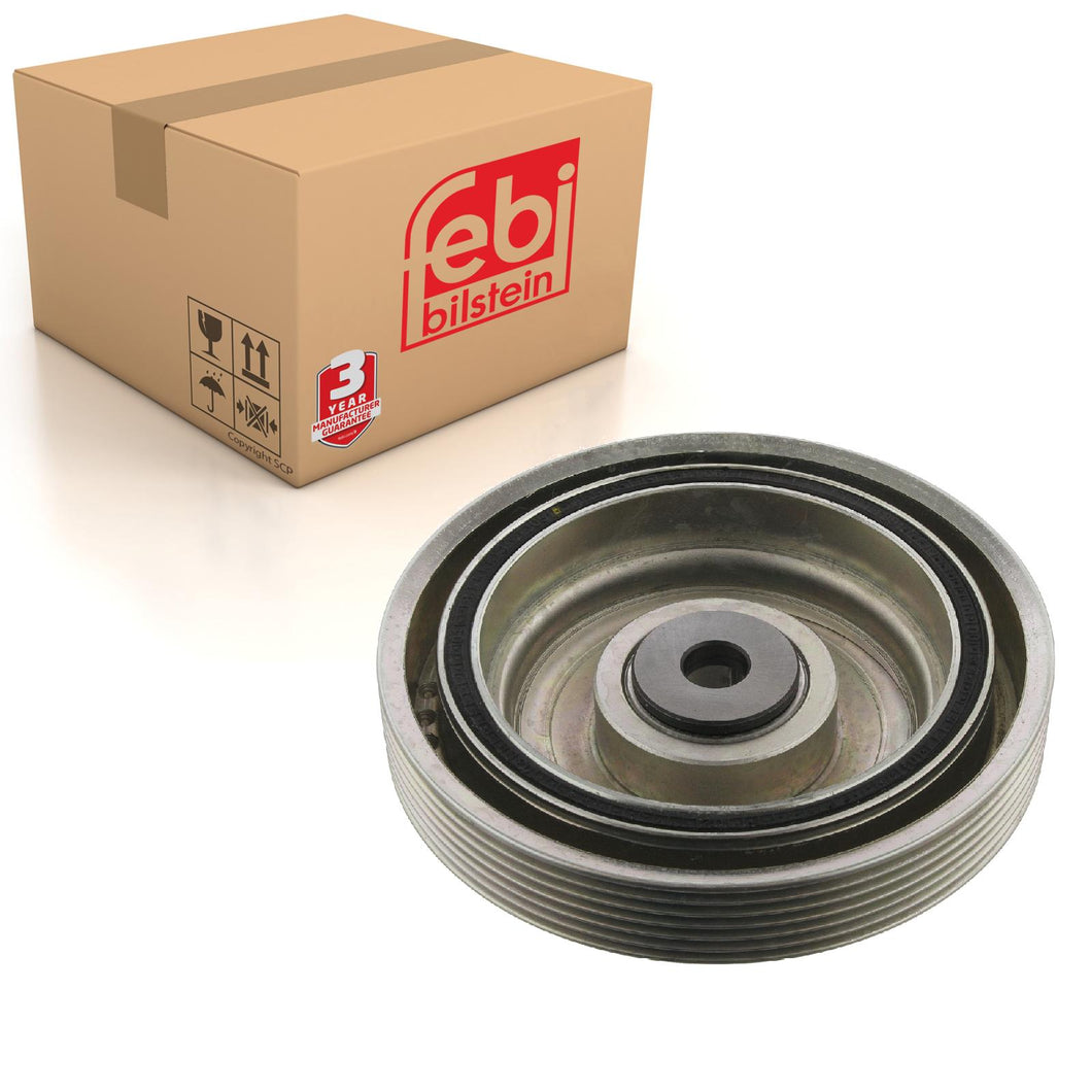 Decoupled Crankshaft Pulley Fits Peugeot 206 307 Citroen C4 I Febi 32115