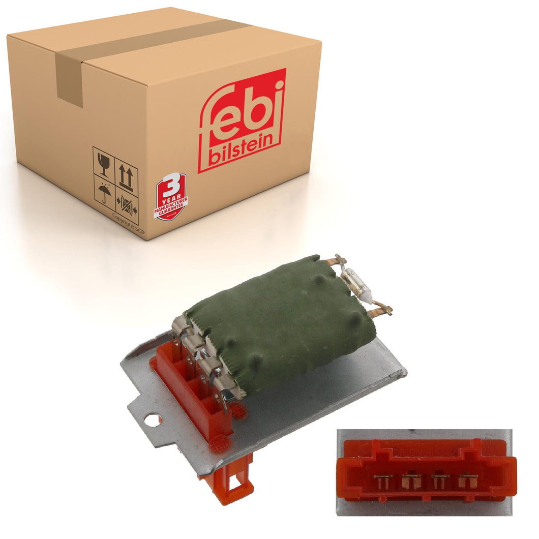 Blower Resistor Fits Volkswagen Passat 4motion syncro Skoda Superb Au Febi 32178