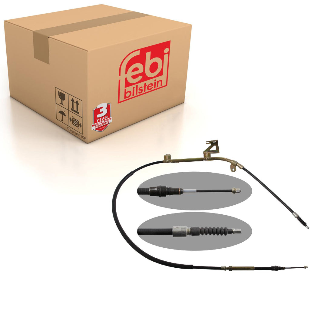 Rear Right Brake Cable Fits Volkswagen Golf Passat 3B OE 3B0609722Q Febi 32463